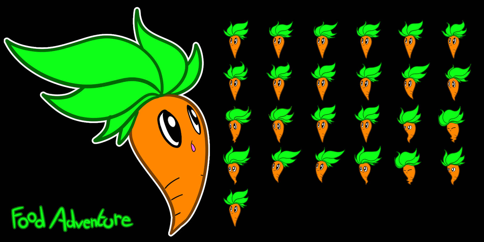 Quentin, Game Art 2, spritesheet pour un jeu Godot