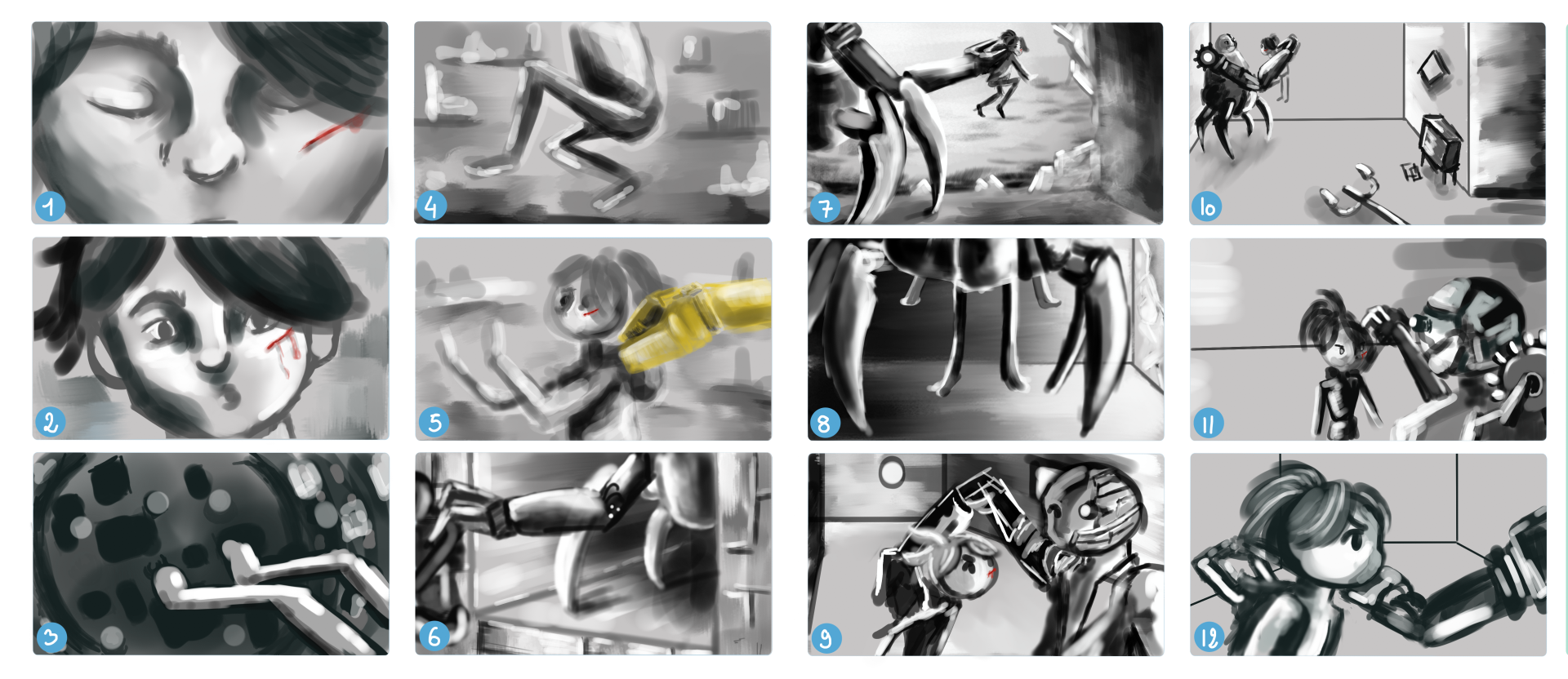 Storyboard de Maelle