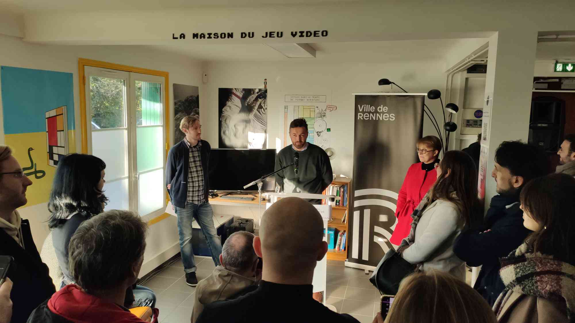 Lire Inauguration de la maison du Jeu Vidéo à Rennes